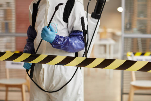 Professional Trauma Scene Cleanup technician working in Hamburg, IA